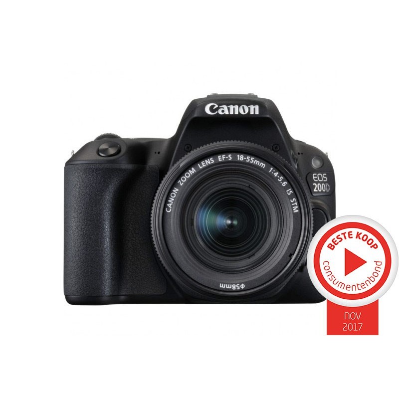 Canon EOS 200D Body + 18-55mm F4-5.6 IS STM